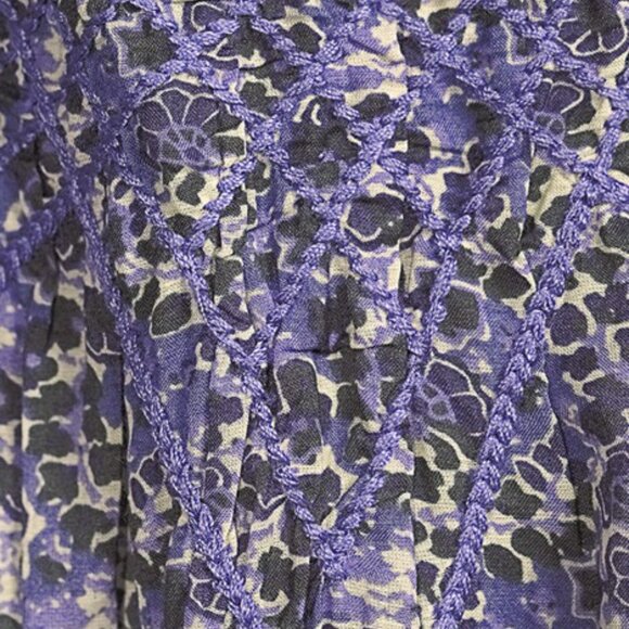 BA&SH Iris Puff-Sleeve Dress in Floral Print - Picture 2 of 4